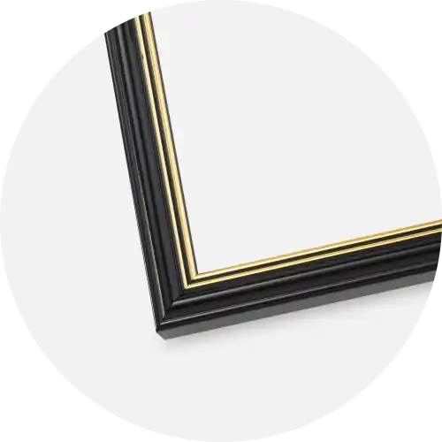 Chilipir Rama Classic Sticla Negru 40x50 cm