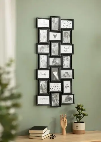 Living Large Ramă pentru colaj Negru - 21 Fotografii Ofertă specială