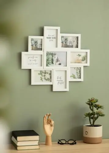 Living Ramă pentru colaj Alb - 9 Fotografii Reducere specială