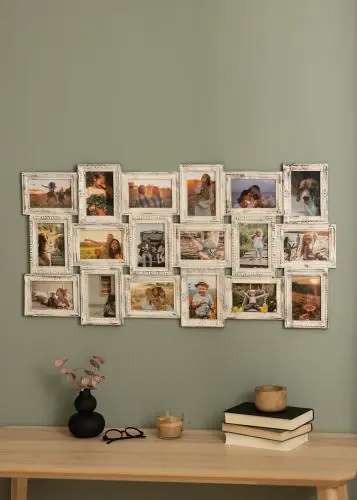 Classic Ramă pentru colaj Creme - 18 Fotografii Retur ușor