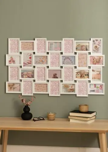 Life Gallery Ramă pentru colaj Alb - 28 Fotografii Ofertă de sezon