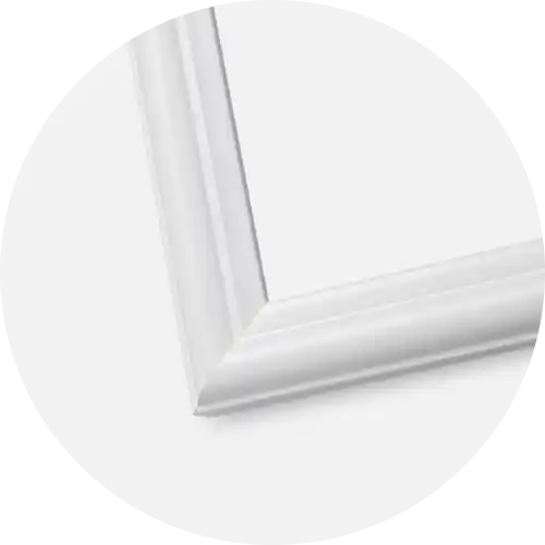 Chilipir Rama Siljan Sticla Alb 25x25 cm