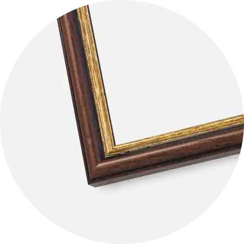 Ramă Horndal Maro 45x50 cm - Paspartuuri Alb 34x42 cm Cel mai bun preț