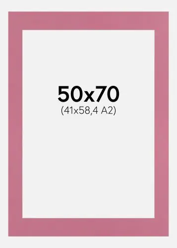 Passepartout Carnation (Miez Alb) 50x70 cm (41x58,4 - A2) Vezi acum