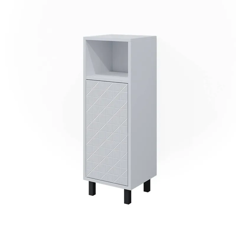 Promoție Dulap midi Agasta Alb 30x87.2 cm Vicco