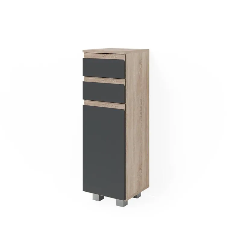 Premium Dulap midi J-Shape antracit 30x95 cm Vicco