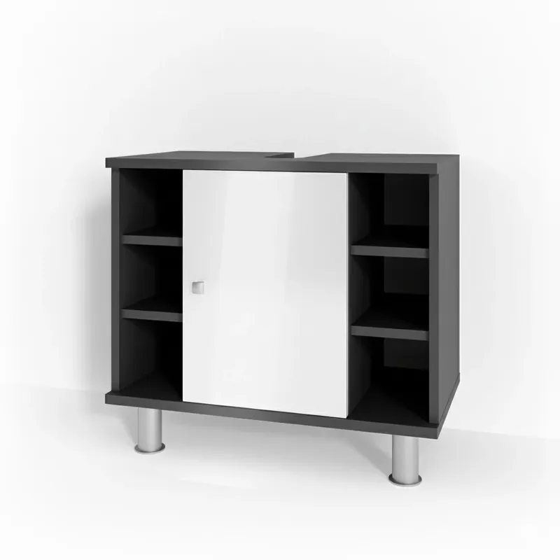 Cel mai bun preț Тумба под раковину Fynn antracit 60x54 cm Vicco