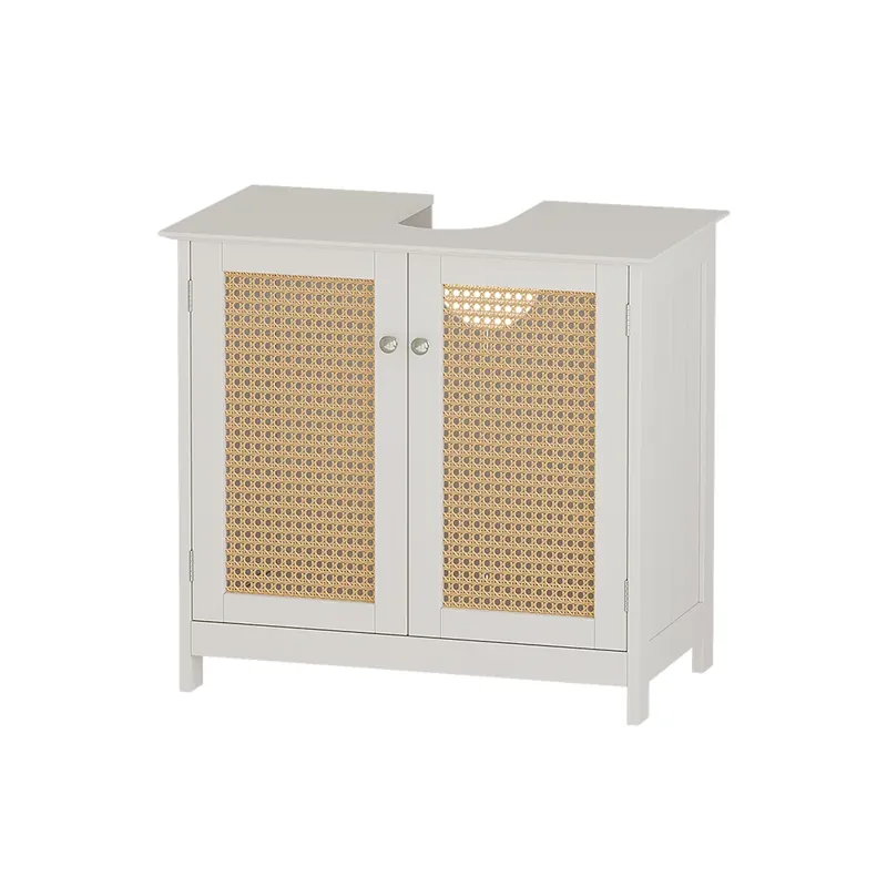 Тумба под раковину Rosario Alb 60x58 cm cu 2 usi Vicco Ofertă exclusivă