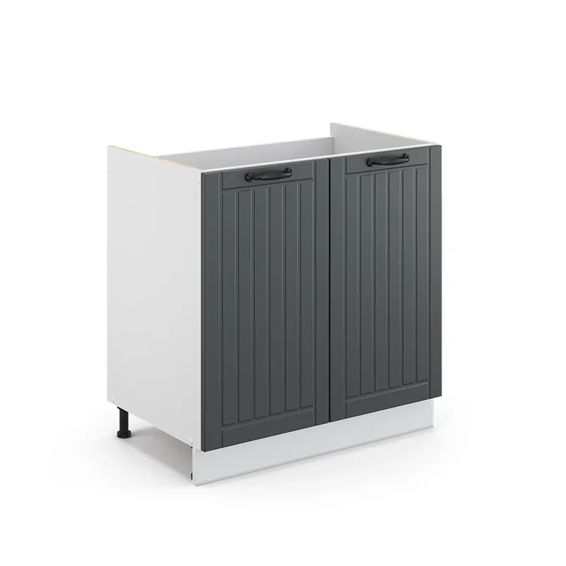 Тумба под раковину Fame-Line antracit 80x82 cm fara blat Vicco Popular