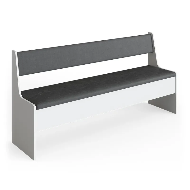 Bancă de colț pentru sufragerie Roman Alb 41.5 x 166.6 cm Vicco Popular
