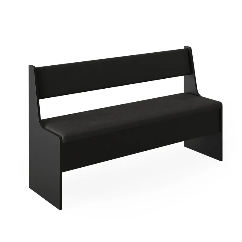Mai ieftin Bancă de colț pentru sufragerie Roman Negru 41.5 x 136.6 cm Vicco