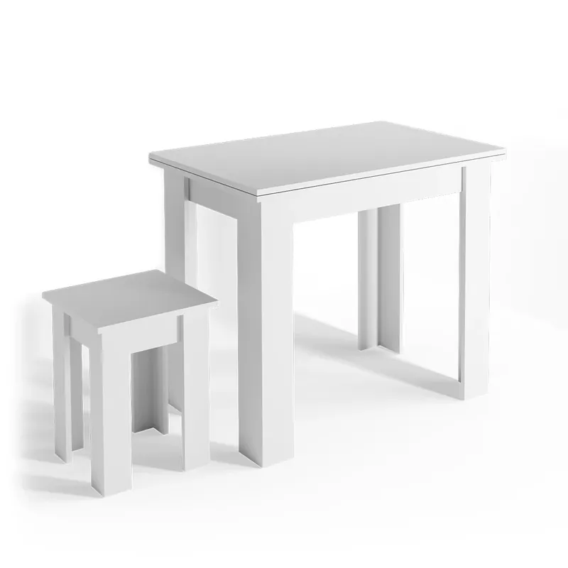 Grup de bănci de colț Roman Alb 90 x 60 cm Vicco Reducere
