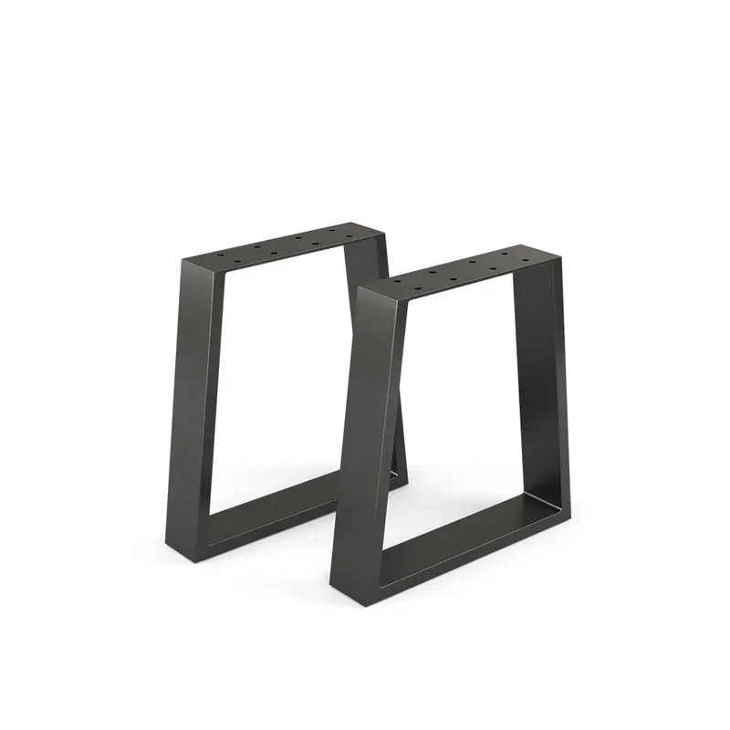 Picioare de masă Negru 40x42 cm Trapezoidal Vicco Reducere de preț
