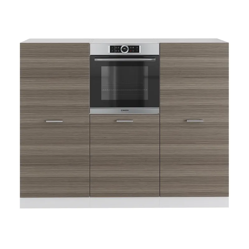 Bloc de bucătărie R-Line Gri/alb nobil 180 cm fara blat Vicco Vezi acum