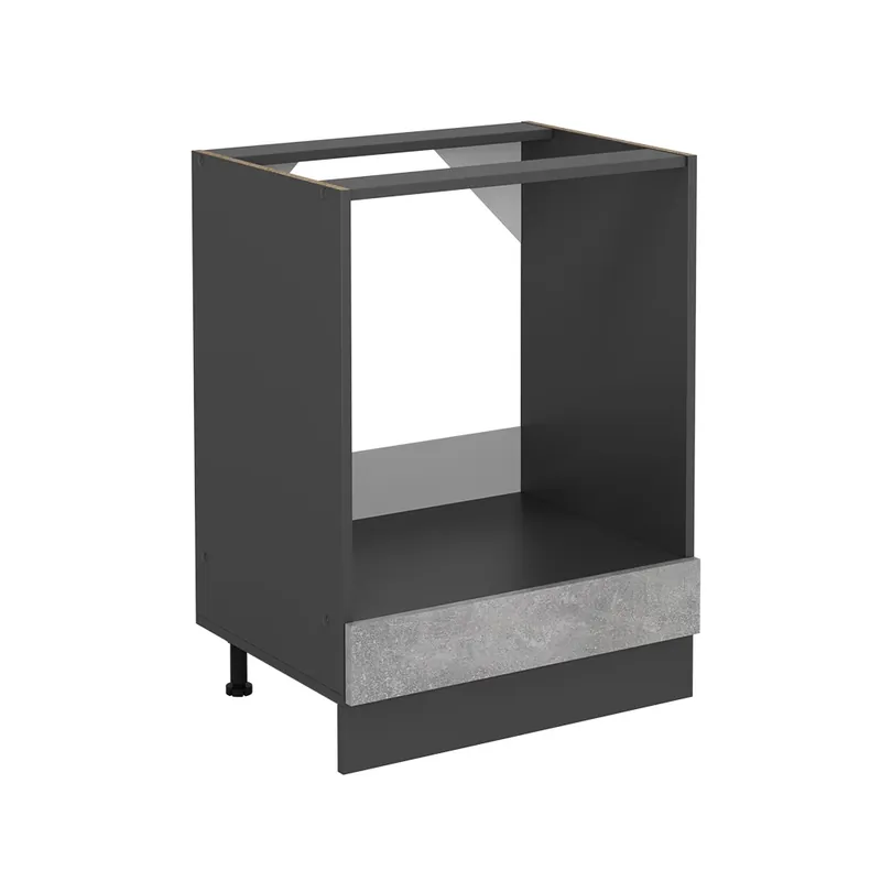 Promoție Dulap de transformare a sobei R-Line beton 60 cm fara blat Vicco