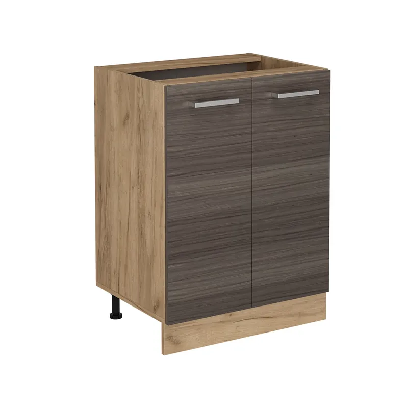 Dulap de bază de bucătărie R-Line Gri nobil 60 cm fara blat Vicco Cel mai bun preț