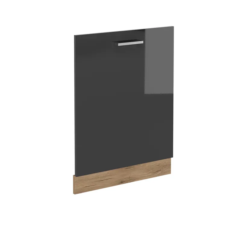 Panoul frontal R-Line Antracit lucios ridicat 60 cm fara blat Vicco Ofertă