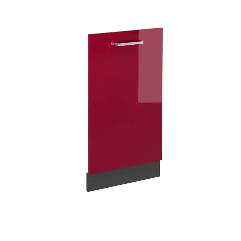 Panoul frontal R-Line Roșu lucios ridicat 45 cm fara blat Vicco Chilipir