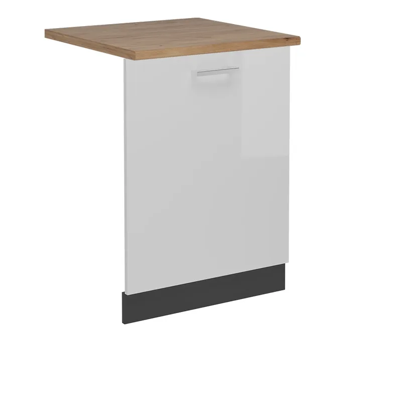 Panoul frontal R-Line Alb lucios ridicat 60 cm , AP Stejar Vicco Vezi acum
