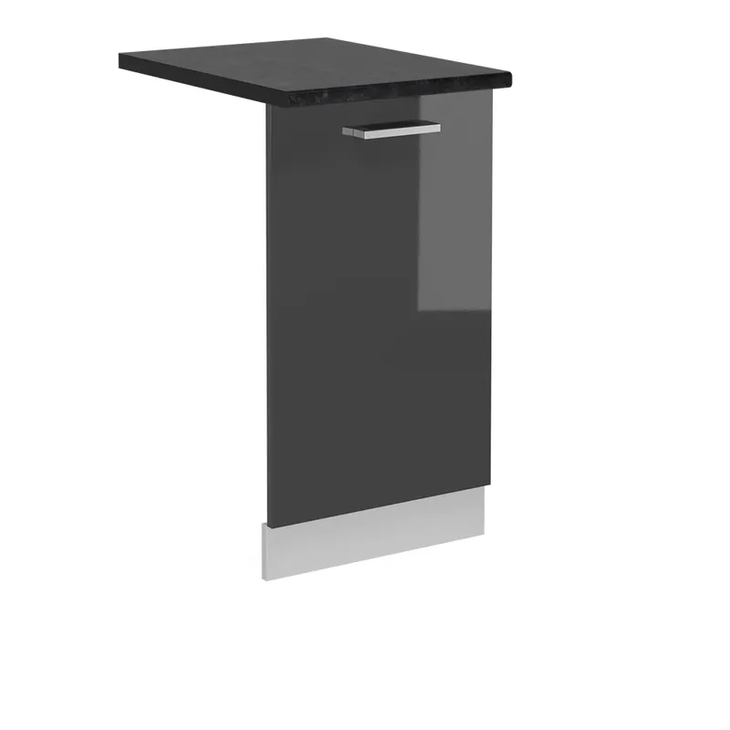Panou frontal pentru mașina de spălat vase R-Line Antracit lucios ridicat 45 cm , AP Antracit Vicco Reducere