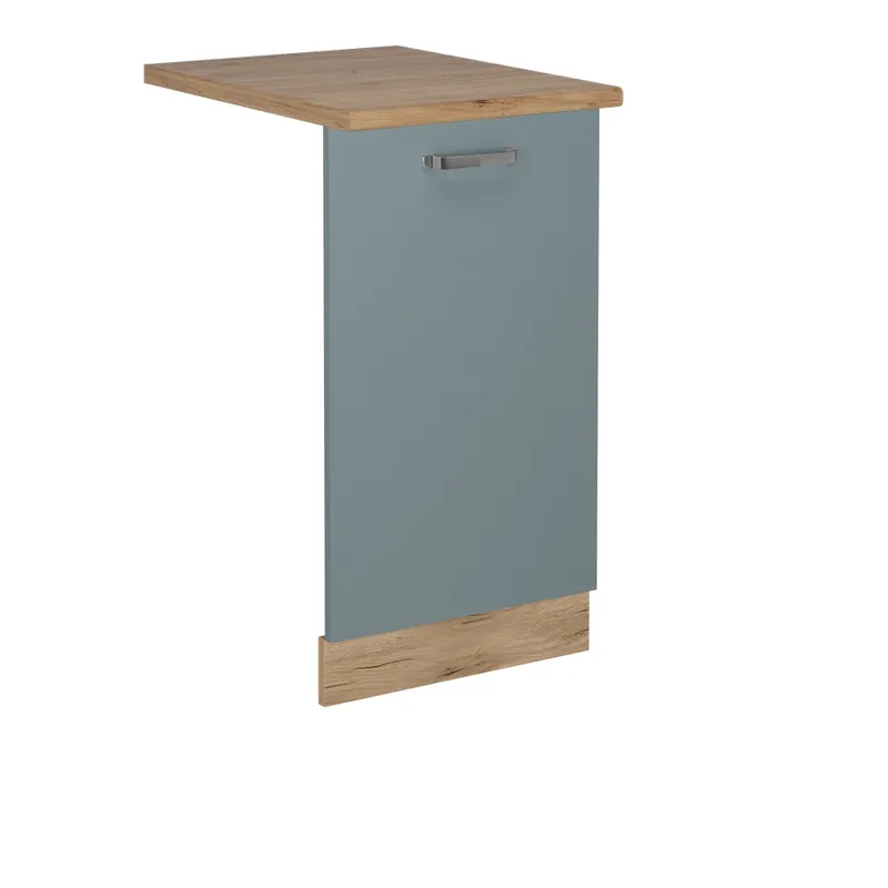 Cel mai bun preț Panou frontal pentru mașina de spălat vase R-Line Albastru-gri 45 cm , AP Stejar Vicco