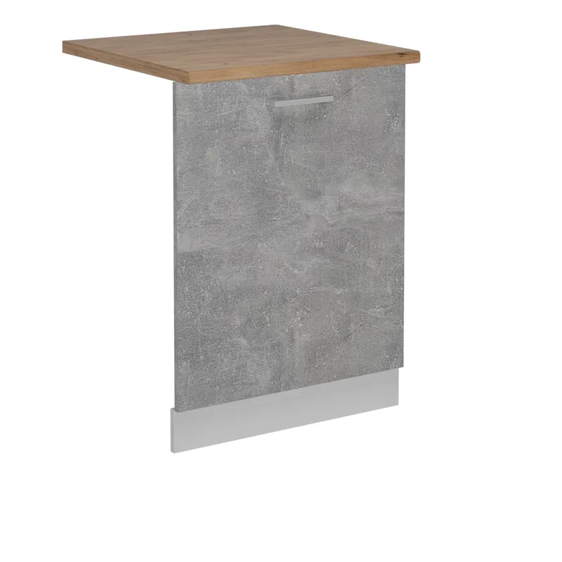 Reducere de preț Panoul frontal R-Line beton 60 cm , AP Stejar Vicco