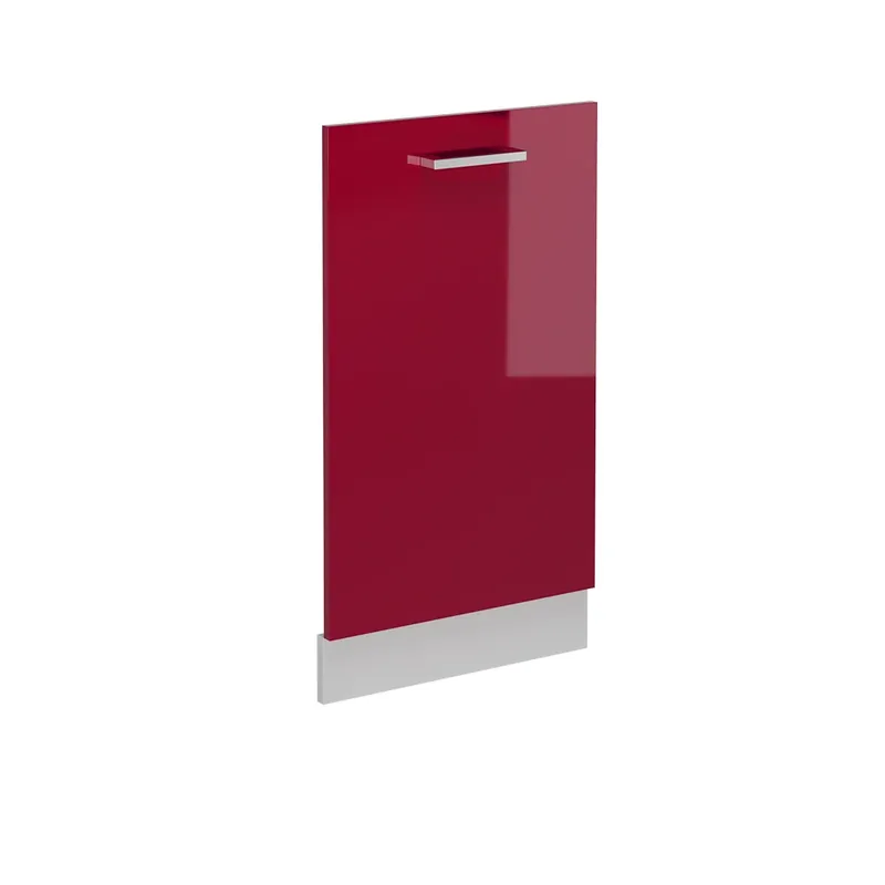 Livrare rapidă Panoul frontal R-Line Roșu lucios ridicat 45 cm fara blat Vicco