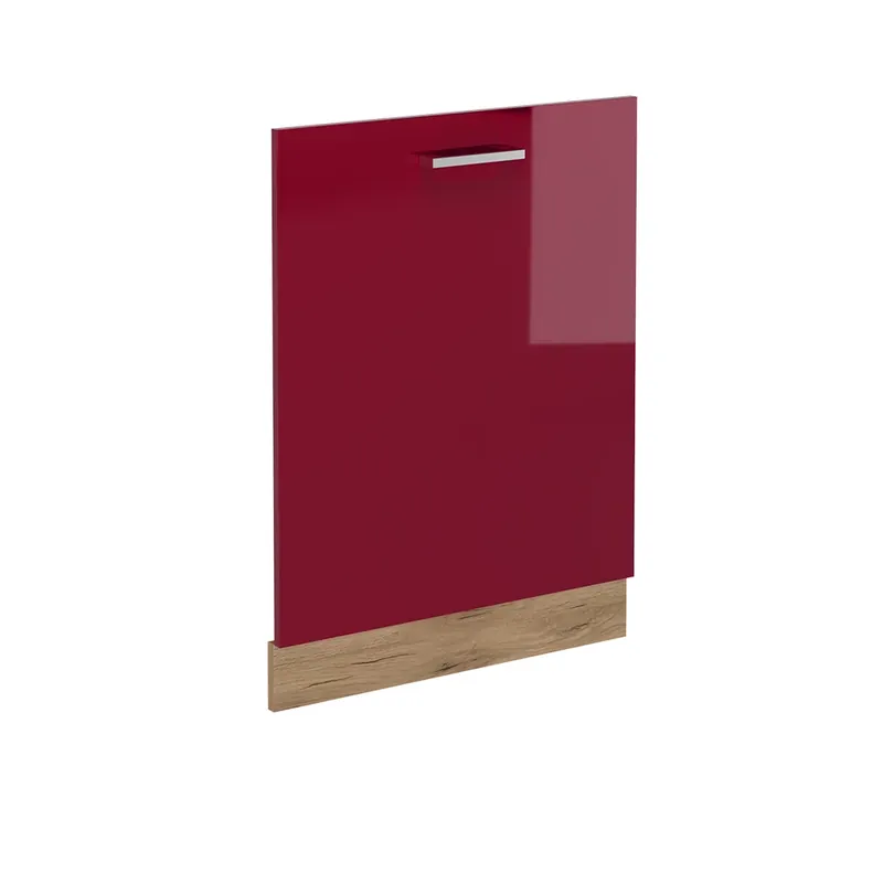 Disponibil imediat Panoul frontal R-Line Roșu lucios ridicat 60 cm fara blat Vicco