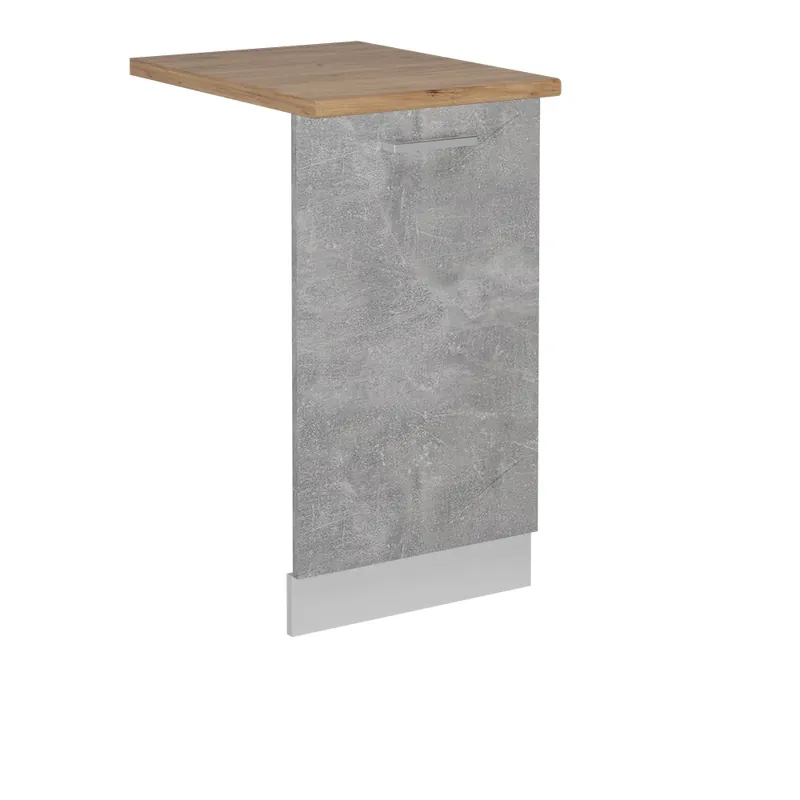 Ultima șansă Panoul frontal R-Line beton 45 cm , AP Stejar Vicco