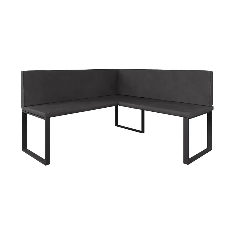 Bancă de colț pentru sufragerie Ravon antracit 150 x 150 cm Vicco Ofertă