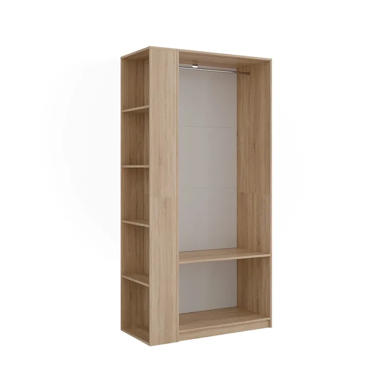 Cel mai vândut Dulap Elmo Sonoma 80x200 cm Set de 2 Vicco