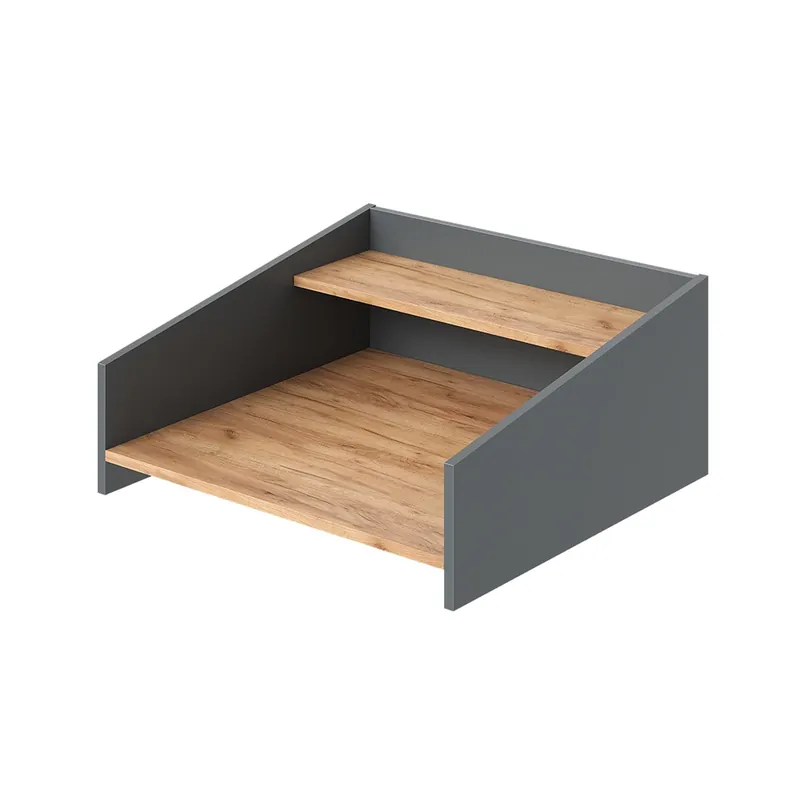 Expediere rapidă Raft montat sus Viktor Stejar Goldkraft 65.6x30 cm Vicco