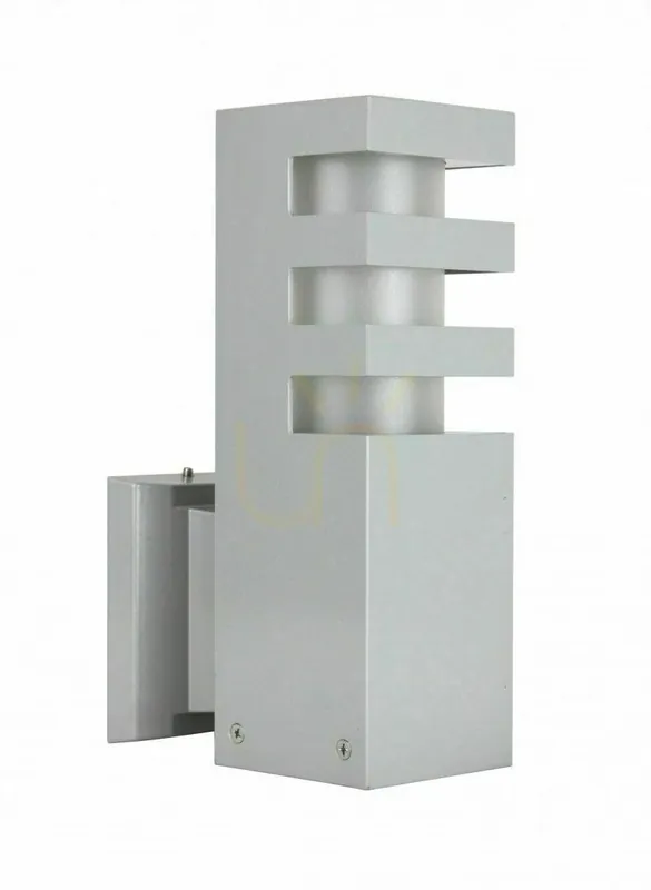 Noutate Aplica de perete exterior SU-MA RADO K AL argint aluminiu 25 cm