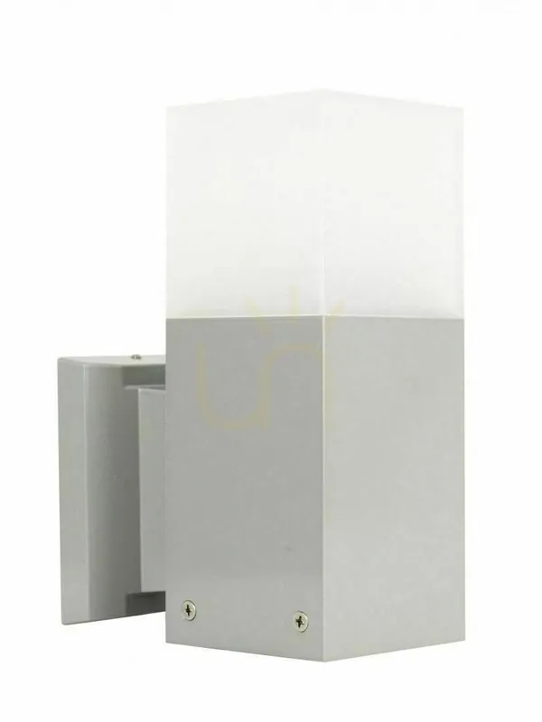 Mai ieftin Aplica de exterior SU-MA Cube argint aluminiu CB-K AL
