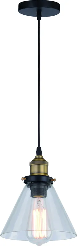 Bestseller Lampa suspendată Conrad abajur transparent 60W