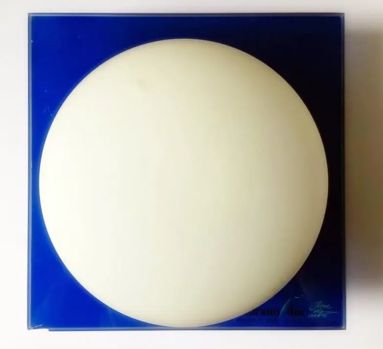 Sconce de perete Murano Due (Leucos) Mini Gio Albastru / Alb 40W G9 (1) Reducere extra