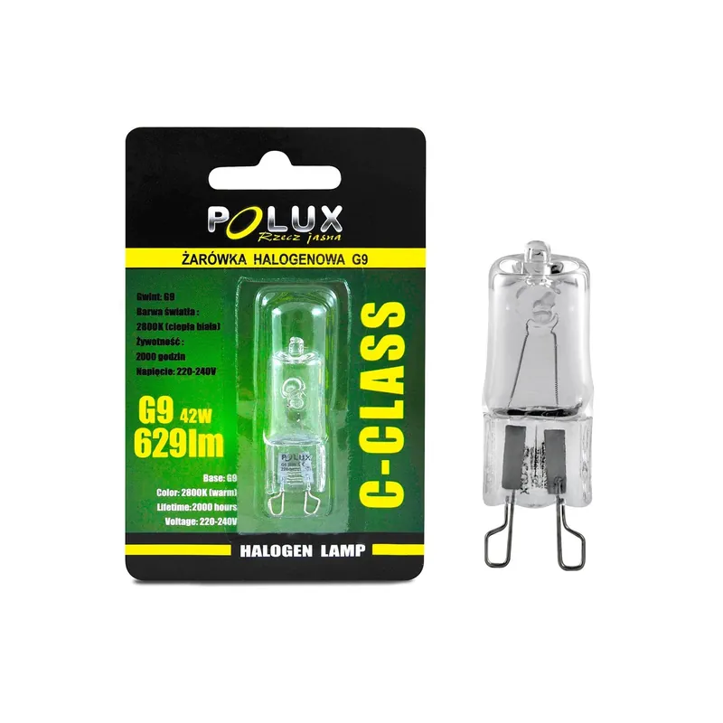 Filament cu halogen Polux G9 230V 42W Ofertă specială