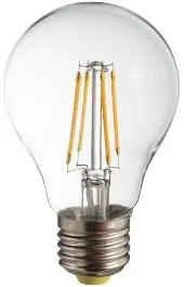 Noutate Bec cu filament LED POLUX A60 E27 450lm
