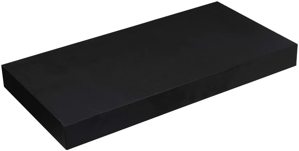 Raft elegant de perete negru LWS24BX Nu rata