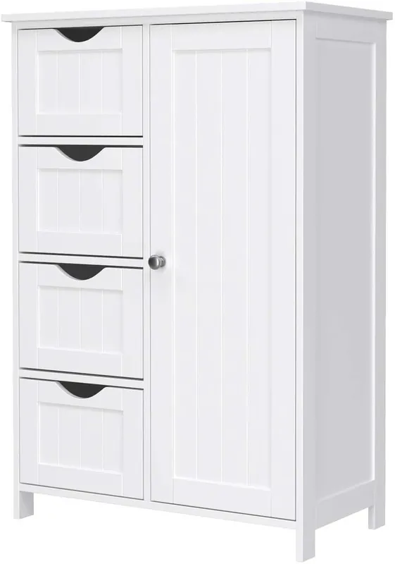 Reducere extra LHC41W Dulap alb pentru baie