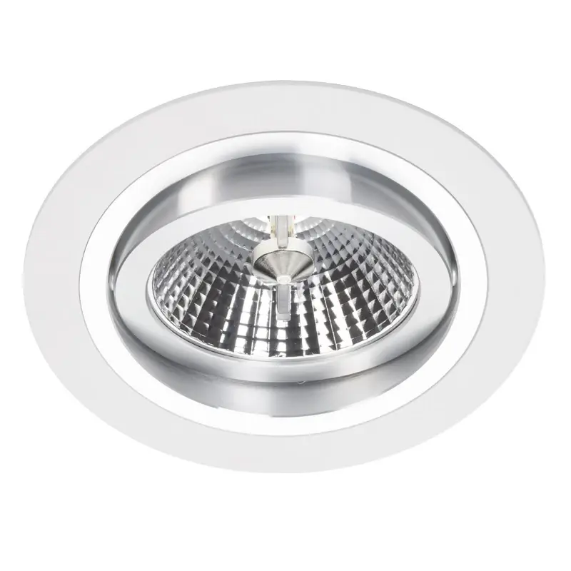 Downlight Alcazar alb cu Chrome 140.WC Premium