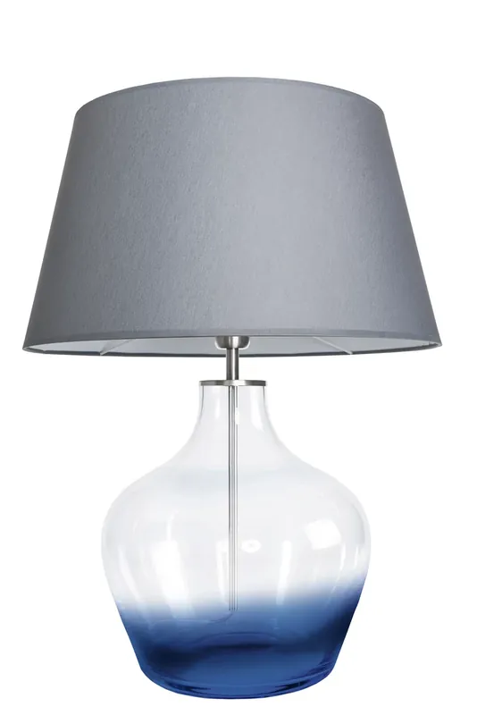 Lampă de masă elegantă Famlight Madeira Blur gri / alb E27 60W Cumpără online