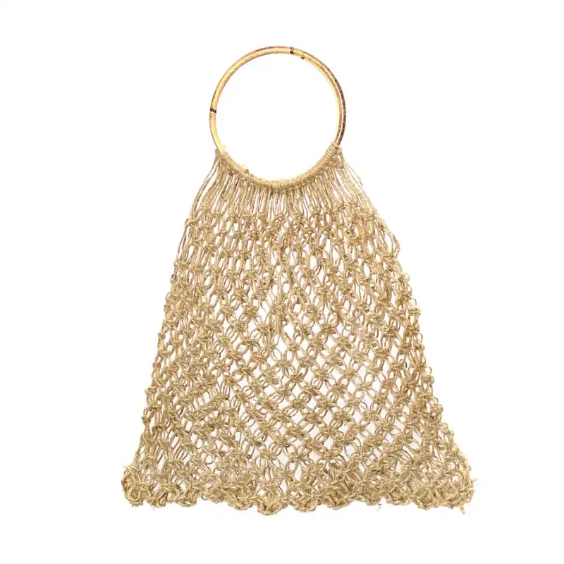 Cel mai vândut The Jute Crochet Shopper - Natural