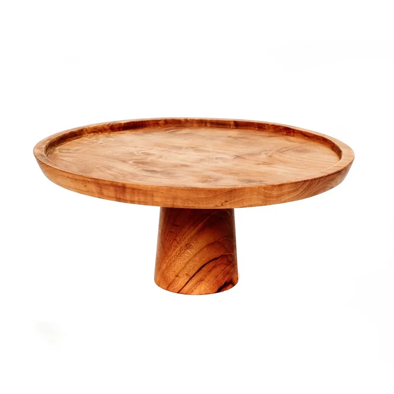 Farfuria pentru prăjituri Teak Root - L Reducere extra