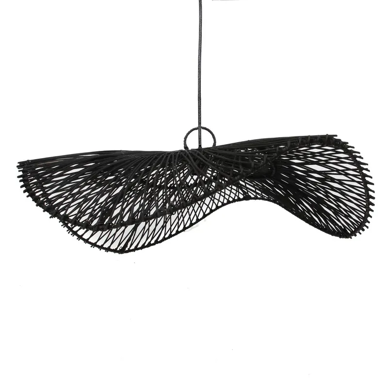 Cel mai bun preț Lampă Black Hat - The Chapeau L, E27, Rattan