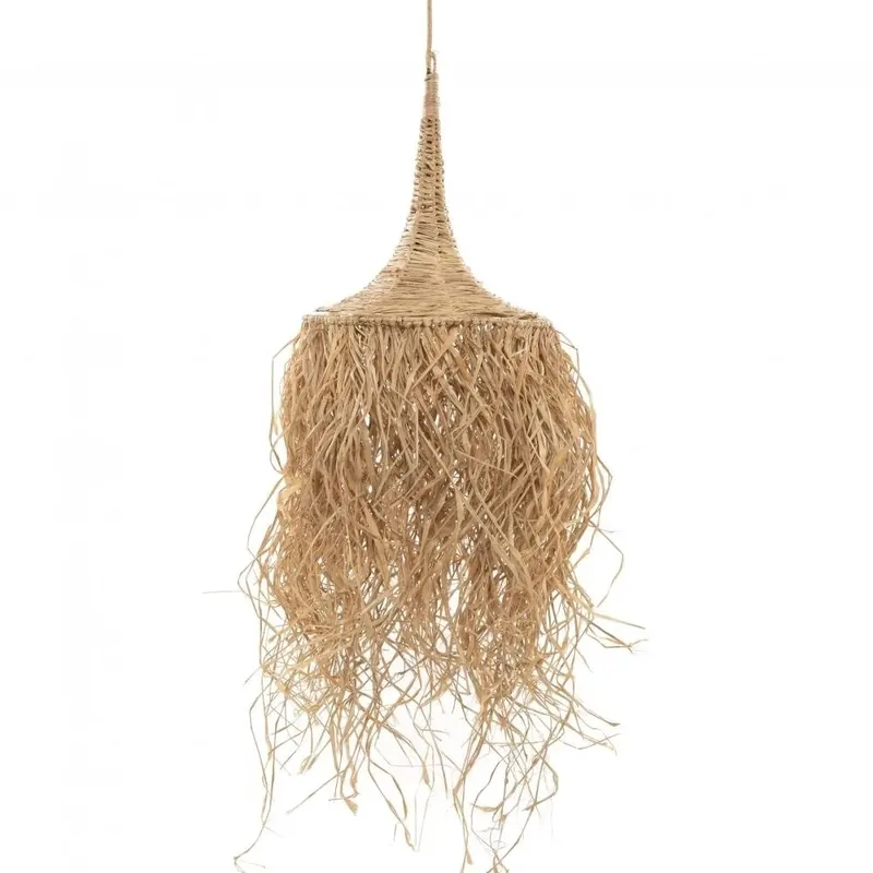 Cel mai vândut Lampă pandantiv handmade - The Honolulu, E27, rattan, stil boho