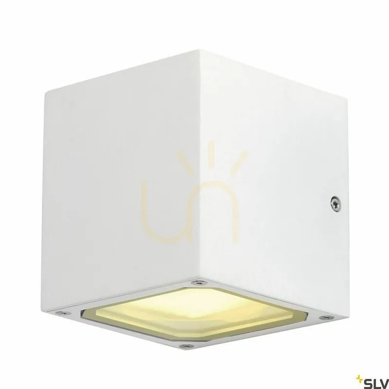 Aplica de exterior SLV SITRA CUBE alb 9W IP44 aluminiu 232531 Doar azi