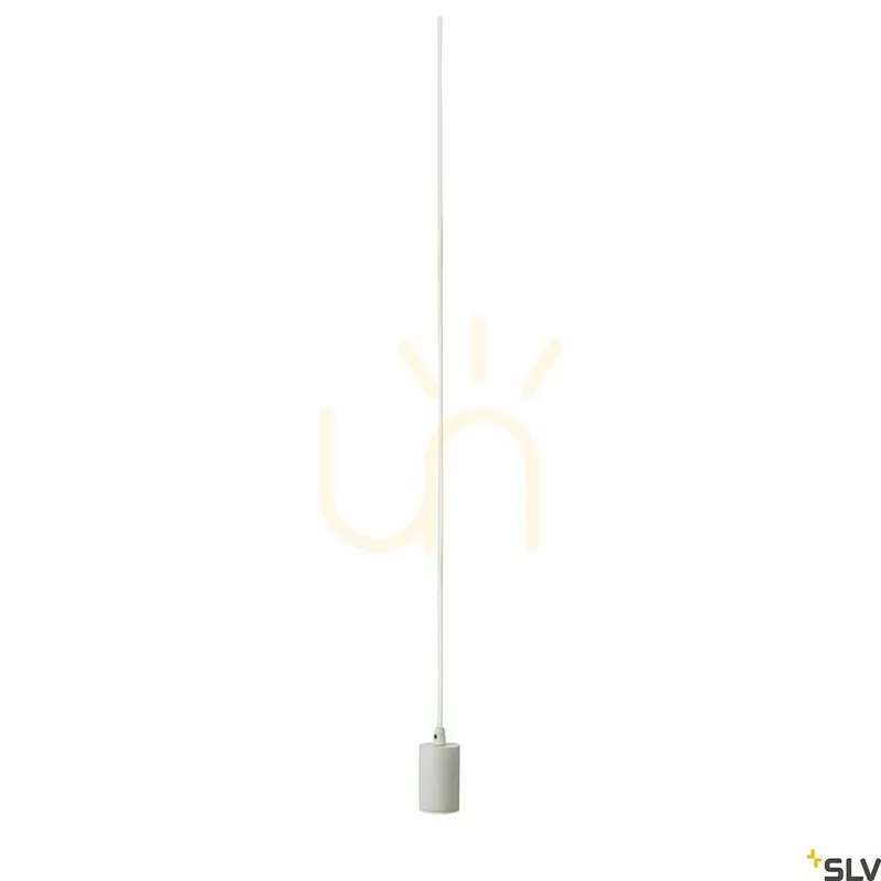 Chilipir Lampă suspendată SLV FITU alb E27 aluminiu 60W 132691