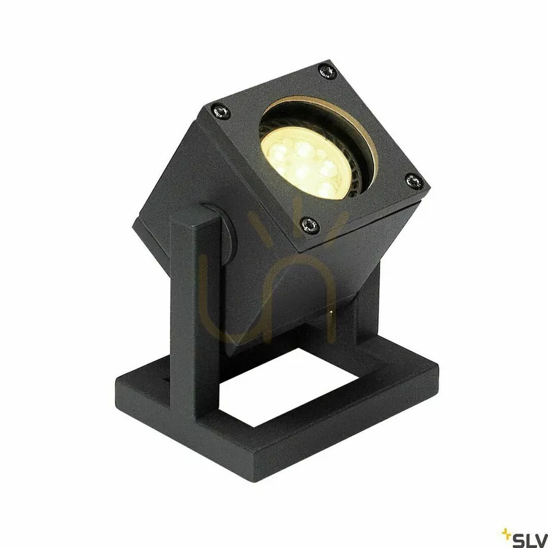 Plată sigură Lampă de exterior portabilă SLV CUBIX 1 antracit IP44 25W 132835