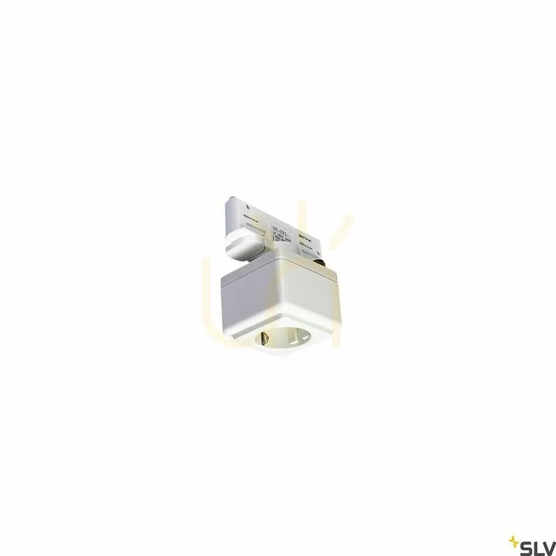 Adaptor priză bară colectoare trifazată SLV EUTRAC alb 1001525 Bestseller